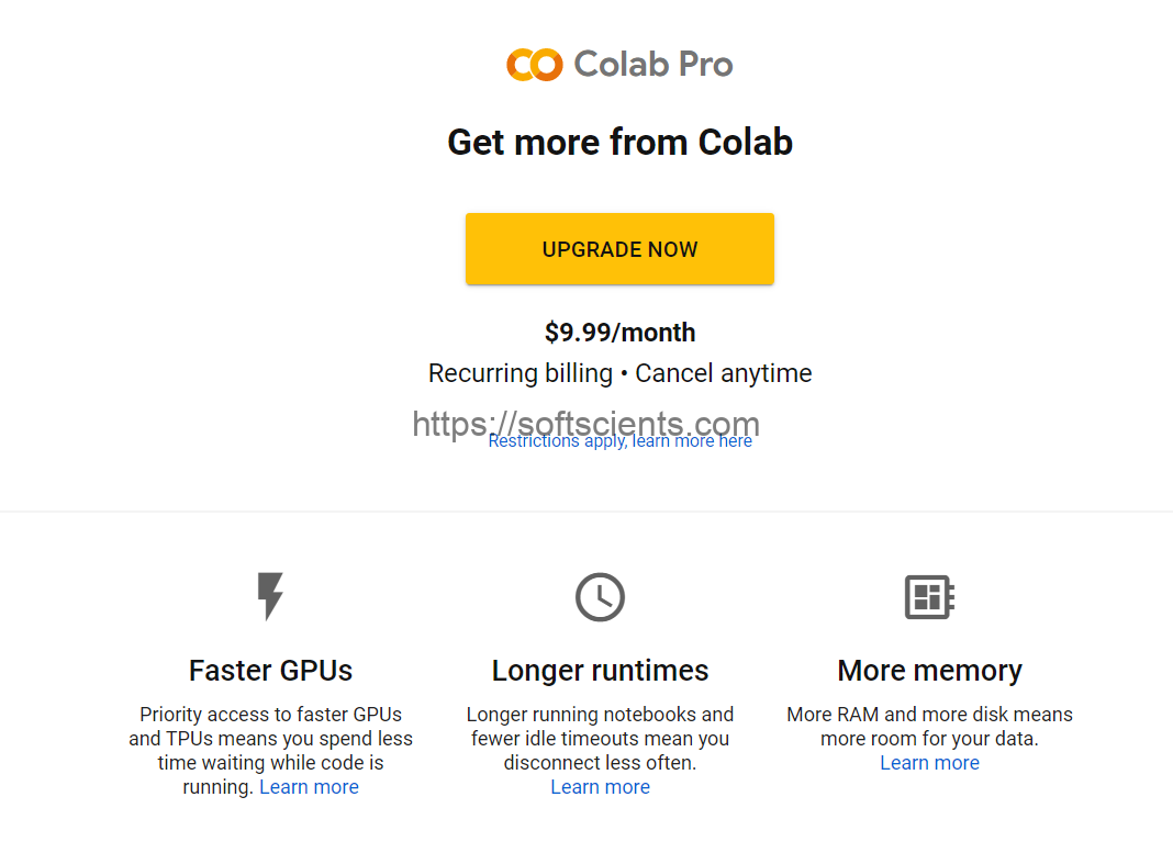 Mencoba Google Colab Pro Softscients Mencoba google colab pro softscients